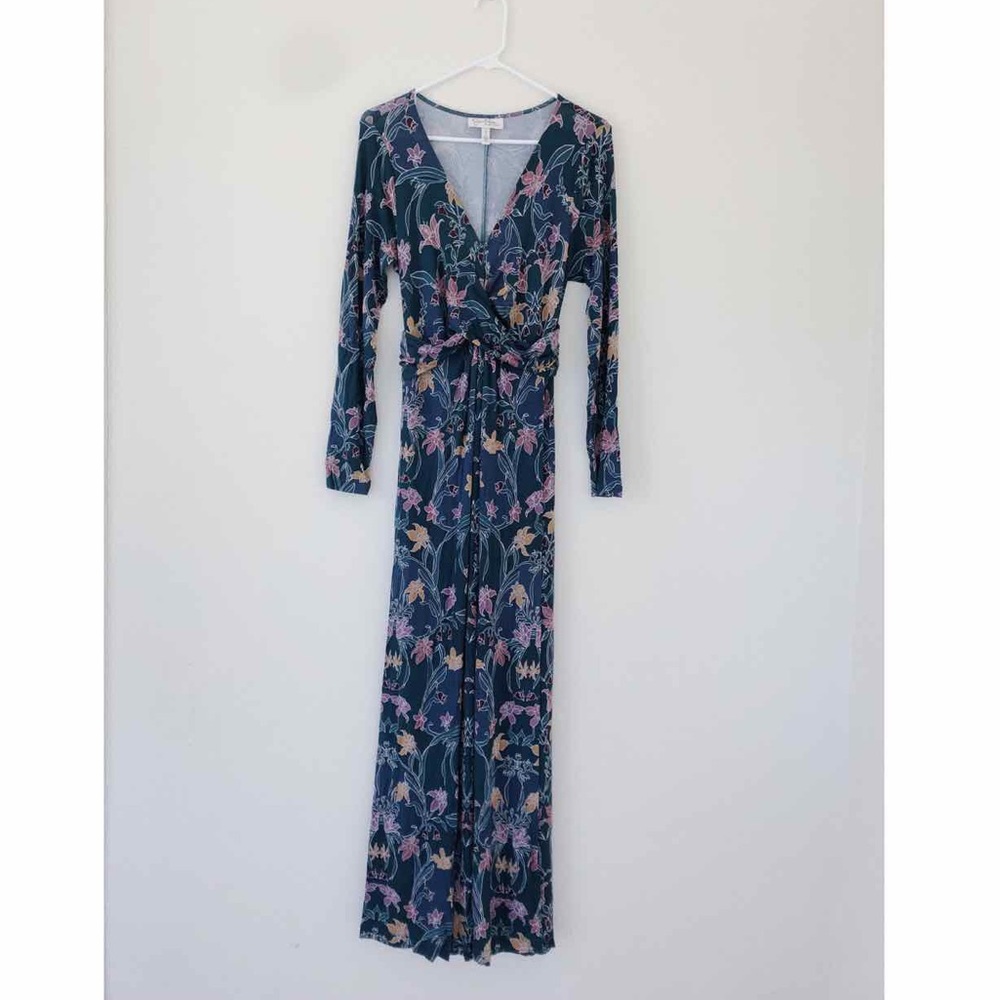 Floral Maternity Dress with Slit